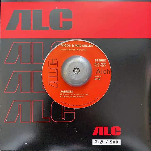 MIGOS & MAC MILLER / JABRONIのアナログレコードジャケット (準備中)