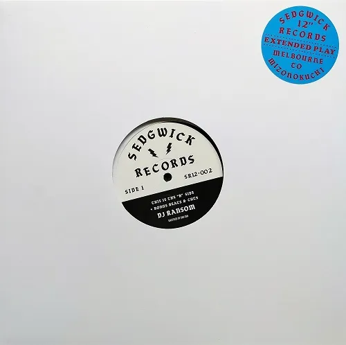 DJ RANSOM ／ SPANKIE HAZARD / THIS IS THE B-SIDEのアナログレコードジャケット (準備中)