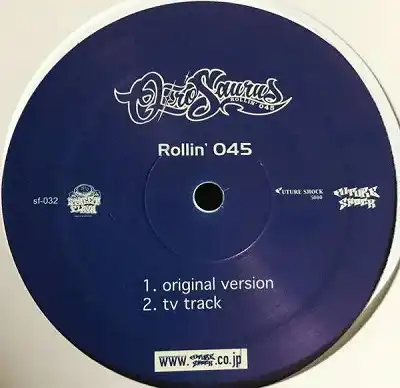 OZROSAURUS / ROLLIN' 045 12 inch レコード | bumblebeebight.ca