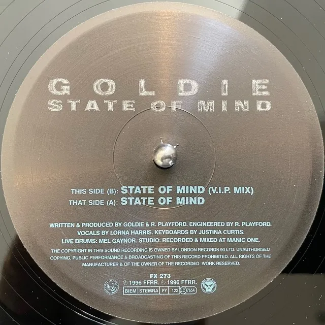 GOLDIE / STATE OF MINDΥʥ쥳ɥ㥱å ()