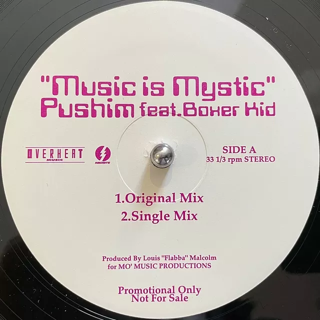 PUSHIM FEAT. BOXER KID / MUSIC IS MYSTIC