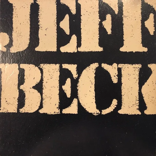 JEFF BECK / THERE & BACKのアナログレコードジャケット (準備中)
