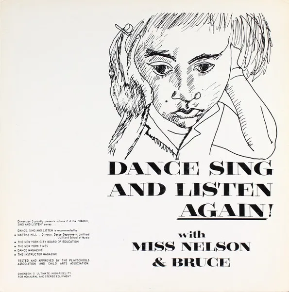 MISS NELSON & BRUCE HAACK / DANCE SING AND LISTEN AGAIN!のアナログレコードジャケット (準備中)