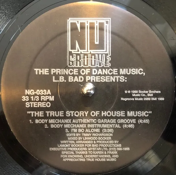 PRINCE OF DANCE MUSIC  L.B. BAD / TRUE STORY OF HOUSE MUSICΥʥ쥳ɥ㥱å ()