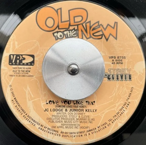 JC LODGE & JUNIOR KELLY / LOVE YOU LIKE THAT ／ SOMEONES LOVES YOU HONEY