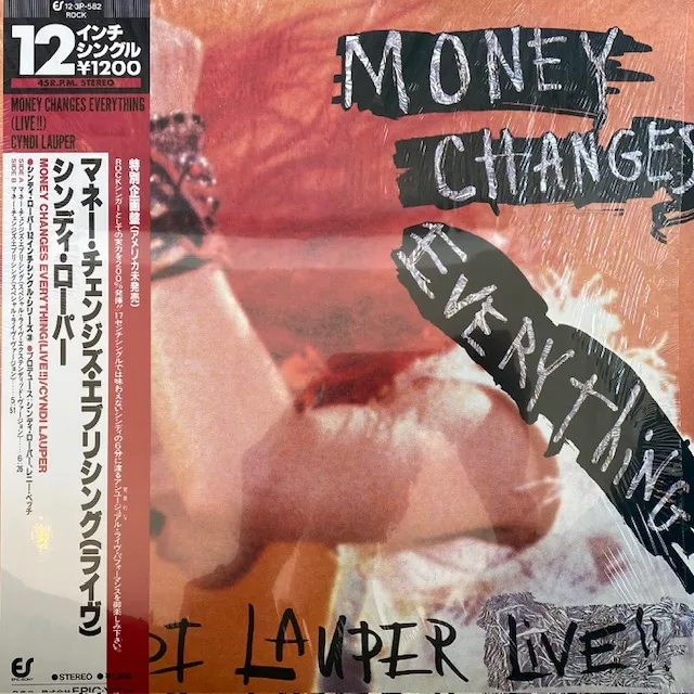 CYNDI LAUPER / MONEY CHANGES EVERYTHING (LIVE!!)