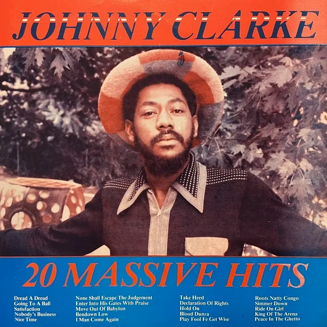 JOHNNY CLARKE 20 MASSIVE HITR レゲエ　レコード