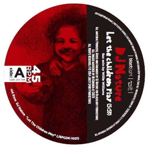 DJ NATURE / LET THE CHILDREN PLAY EP1のアナログレコードジャケット (準備中)