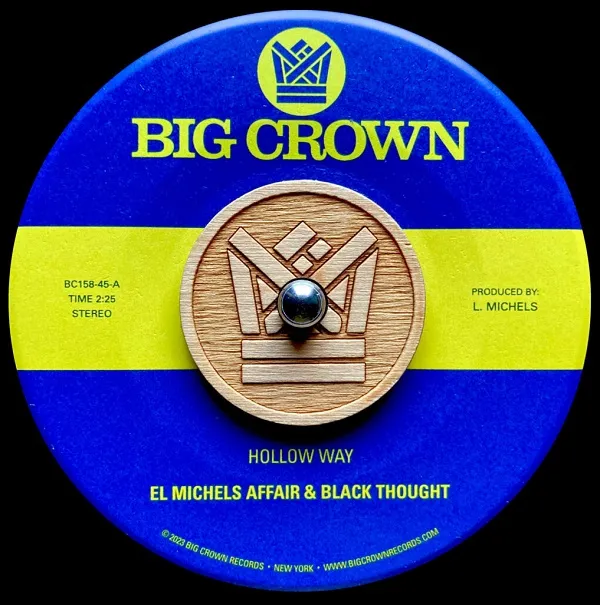 EL MICHELS AFFAIR & BLACK THOUGHT / HOLLOW WAYのアナログレコードジャケット (準備中)