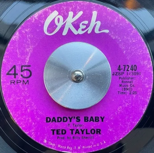TED TAYLOR / DADDY'S BABYΥʥ쥳ɥ㥱å ()