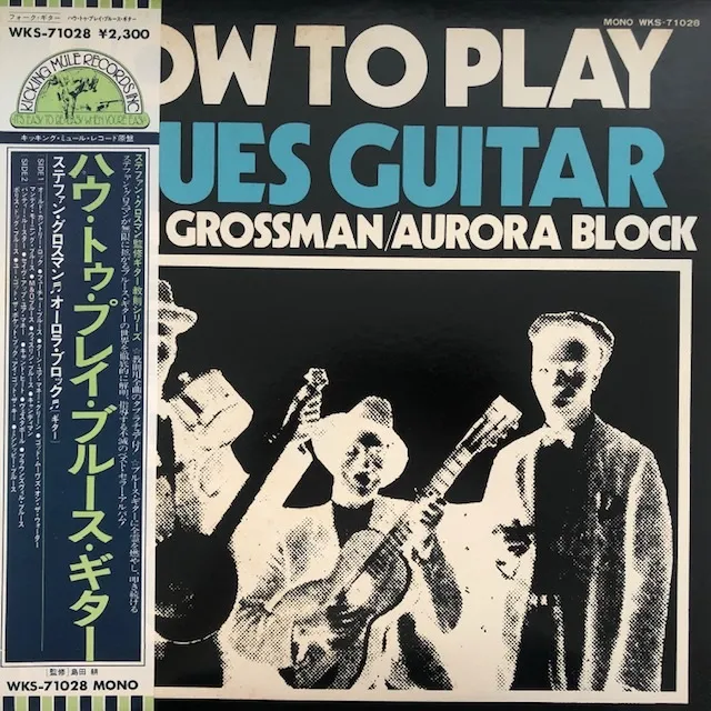 STEFAN GROSSMAN / HOW TO PLAY BLUES GUITARのアナログレコードジャケット (準備中)