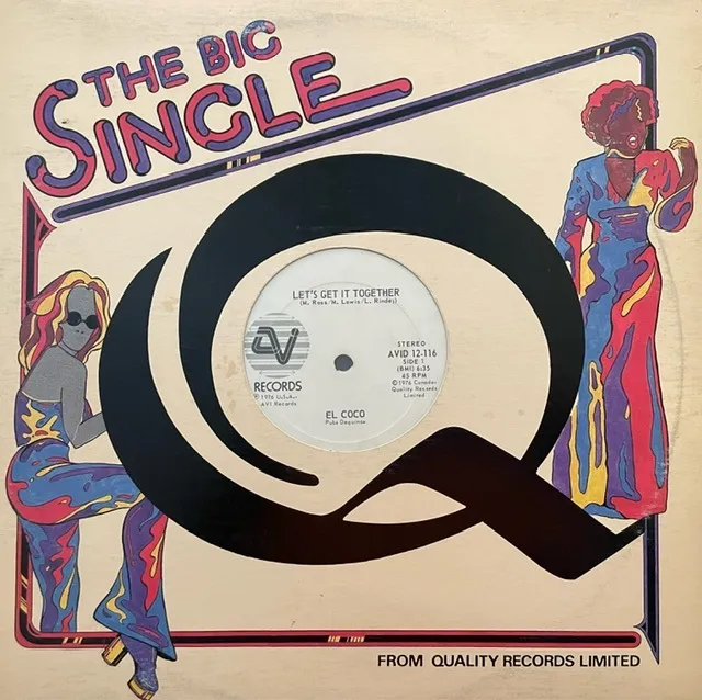 EL COCO / LET'S GET IT TOGETHERのアナログレコードジャケット (準備中)