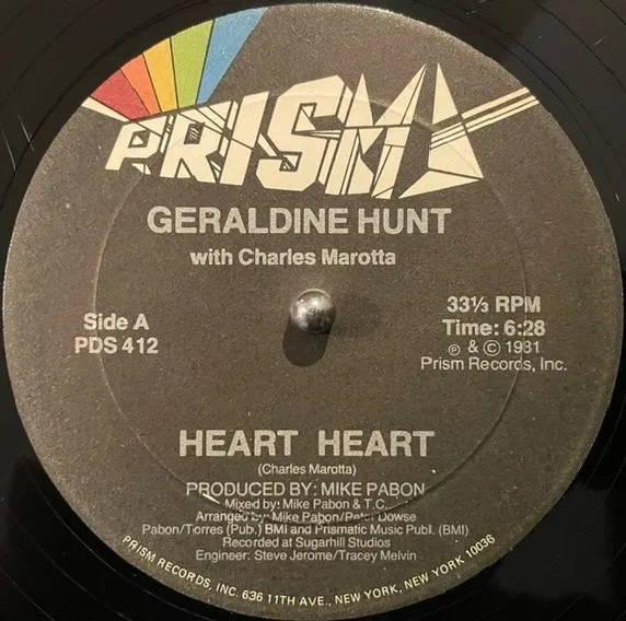 GERALDINE HUNT WITH CHARLES MAROTTA / HEART HEARTΥʥ쥳ɥ㥱å ()