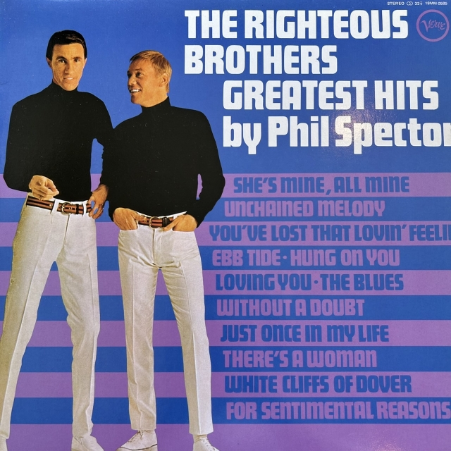 RIGHTEOUS BROTHERS / GREATEST HITS BY PHIL SPECTOR