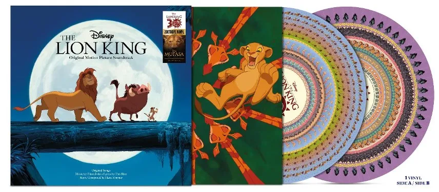 O.S.T. / LION KING ORIGINAL MOTION PICTURE SOUNDTRACK[30TH ANNIVERSARY ZOETROPE VINYL]