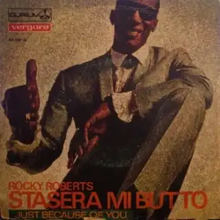 ROCKY ROBERTS / STASERA MI BUTTOのアナログレコードジャケット (準備中)