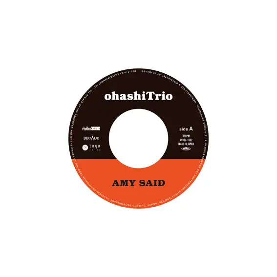 大橋トリオ / AMY SAIDのアナログレコードジャケット (準備中)