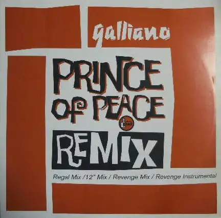 GALLIANO / PRINCE OF PEACE REMIXΥʥ쥳ɥ㥱å ()
