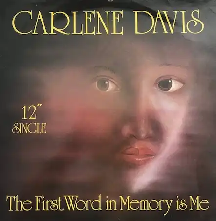CARLENE DAVIS / THE FIRST WORD IN MEMORY IS MEのアナログレコードジャケット (準備中)