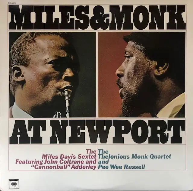 MILES  AND MONK AT NEWPORT LPレコード　アナログ盤