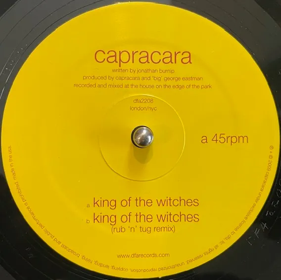 CAPRACARA / KING OF THE WITCHESのアナログレコードジャケット (準備中)