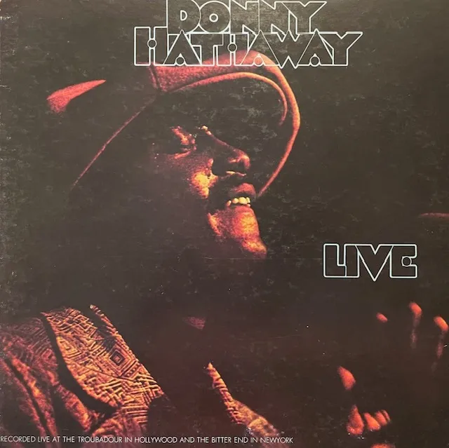 DONNY HATHAWAY / LIVEのアナログレコードジャケット (準備中)