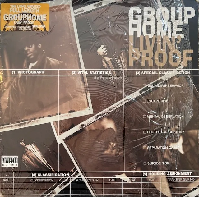 GROUP HOME / LIVIN' PROOFのアナログレコードジャケット (準備中)
