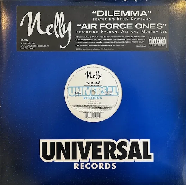 NELLY / DILEMMAのアナログレコードジャケット (準備中)