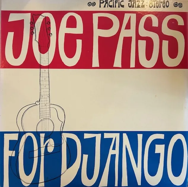 JOE PASS / FOR DJANGOのアナログレコードジャケット (準備中)