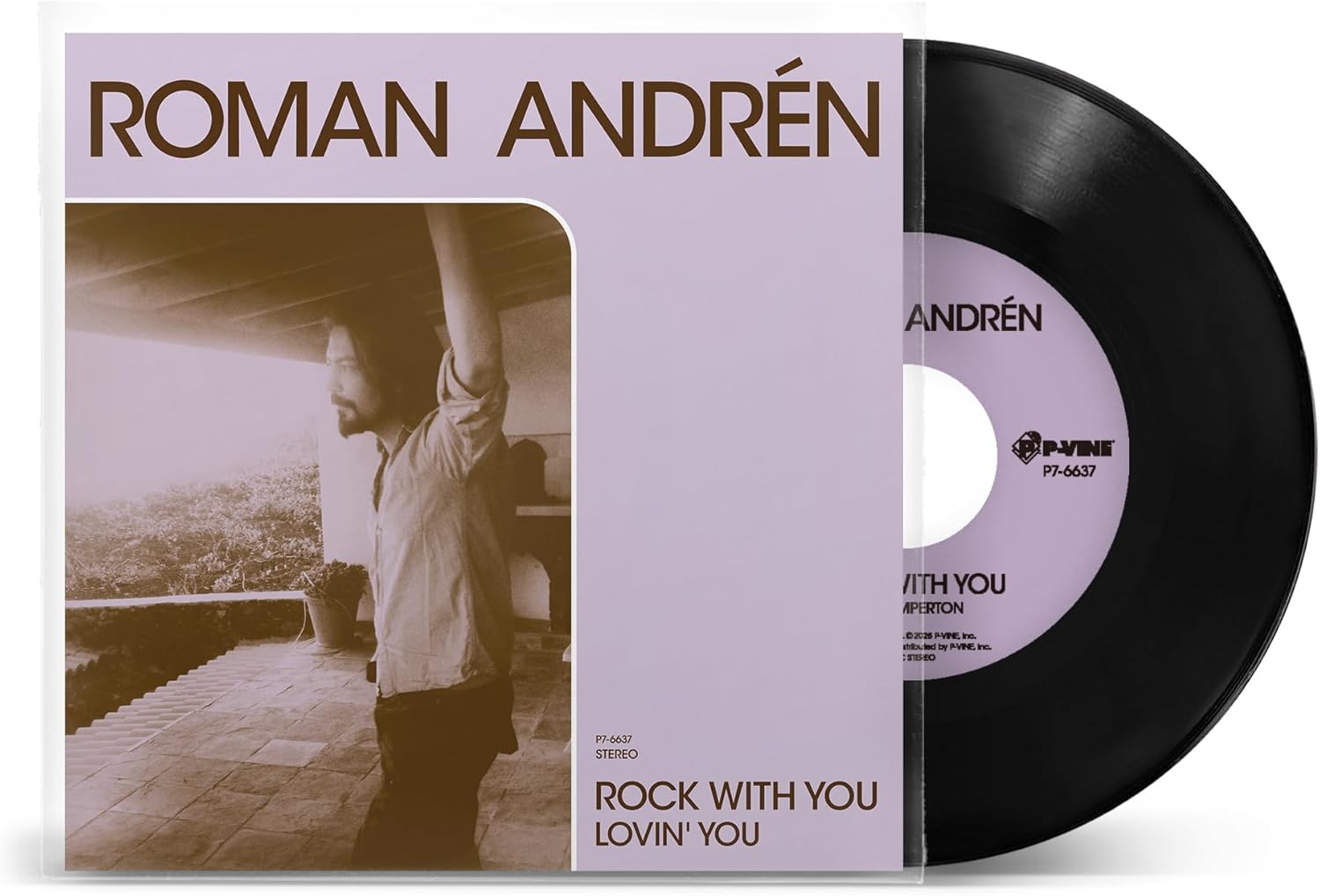 ROMAN ANDREN / ROCK WITH YOU / LOVIN’ YOUのアナログレコードジャケット (準備中)