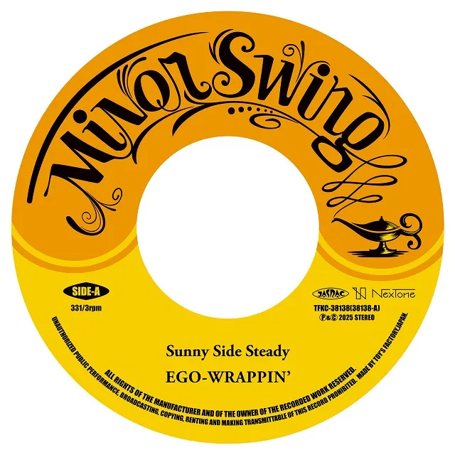 EGO-WRAPPIN' / SUNNY SIDE STEADYのアナログレコードジャケット (準備中)
