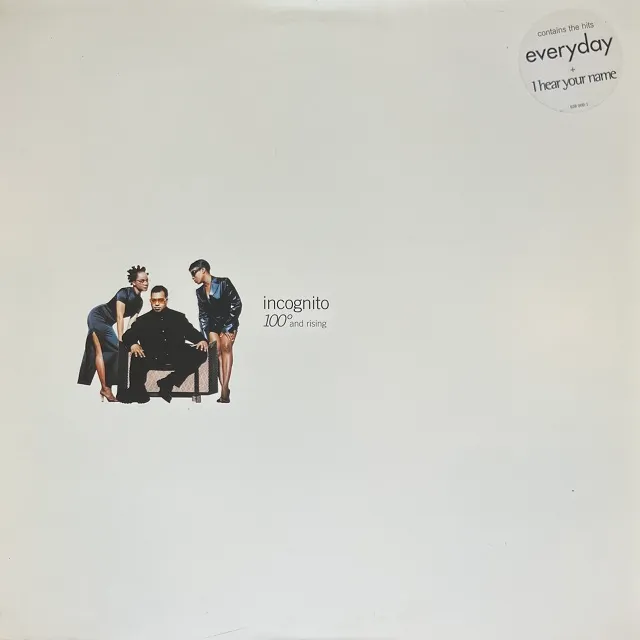 INCOGNITO / 100°and risingのアナログレコードジャケット (準備中)