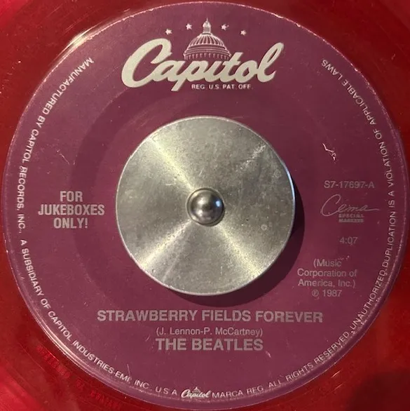 BEATLES / STRAWBERRY FIELDS FOREVER ／ PENNY LANEのアナログレコードジャケット (準備中)