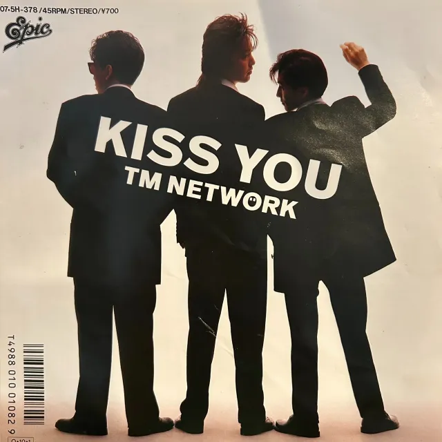 TM NETWORK / KISS YOUのアナログレコードジャケット (準備中)