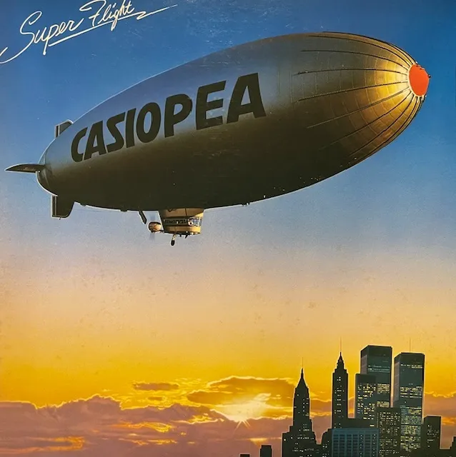 CASIOPEA / SUPER FLIGHT (82年 3RD PRESS)のアナログレコードジャケット (準備中)
