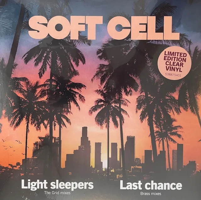 SOFT CELL / LIGHT SLEEPERS ／ LAST CHANCE (CLEAR VINYL)のアナログレコードジャケット (準備中)