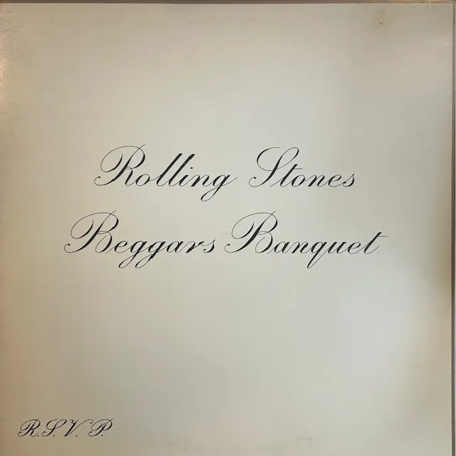 ROLLING STONES / BEGGARS BANQUET (1980 JPN REISSUE)のアナログレコードジャケット (準備中)