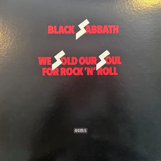 BLACK SABBATH / WE SOLD OUR SOUL FOR ROCK 'N' ROLLのアナログレコードジャケット (準備中)