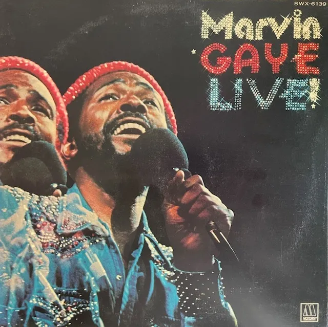 MARVIN GAYE / LIVE! (PROMO)のアナログレコードジャケット (準備中)