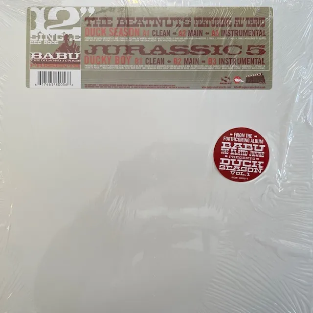 BABU THE DILATED JUNKIE PRESENTS THE BEATNUTS / JURASSIC 5 / DUCK SEASON / DUCKY BOYのアナログレコードジャケット (準備中)