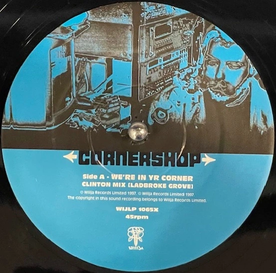 CORNERSHOP / WE'RE IN YR CORNERのアナログレコードジャケット (準備中)