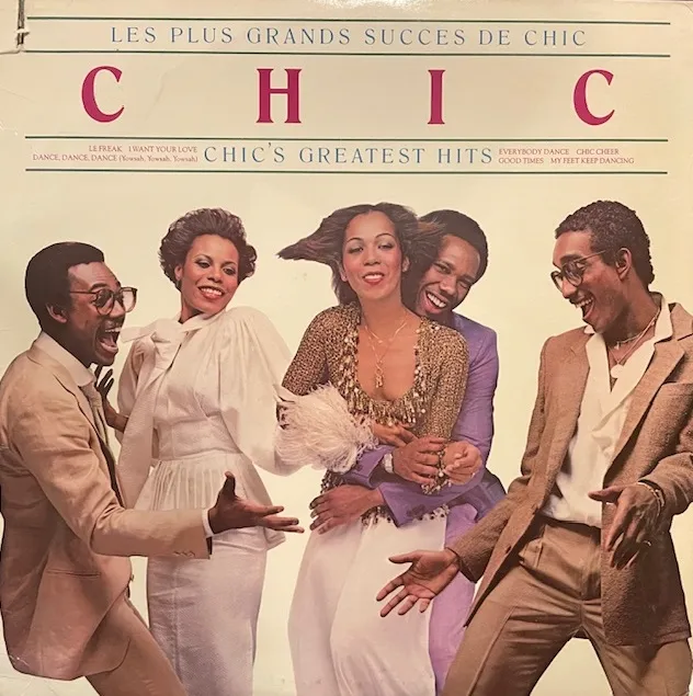 CHIC / LES PLUS GRANDS SUCCES DE CHIC (CHIC'S GREATEST HITS)のアナログレコードジャケット (準備中)