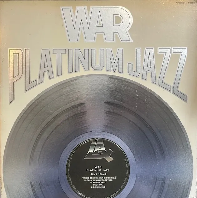 WAR / PLATINUM JAZZのアナログレコードジャケット (準備中)