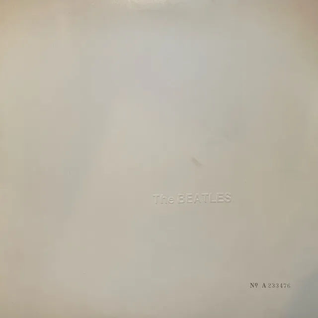 BEATLES / SAME (WHITE ALBUM)のアナログレコードジャケット (準備中)