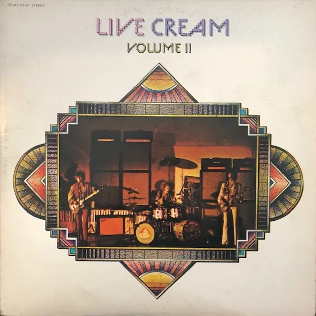 CREAM / LIVE CREAM VOLUME IIのアナログレコードジャケット (準備中)