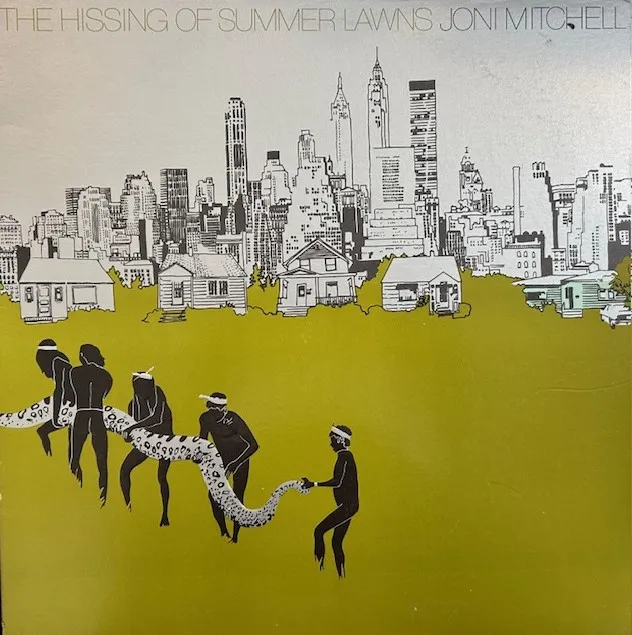 JONI MITCHELL / HISSING OF SUMMER LAWNSのアナログレコードジャケット (準備中)