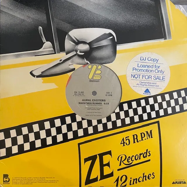 AURAL EXCITERS / SPOOKS IN SPACE ／ MARATHON RUNNERのアナログレコードジャケット (準備中)