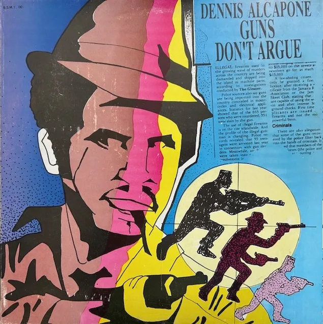 DENNIS ALCAPONE / GUNS DON'T ARGUEのアナログレコードジャケット (準備中)