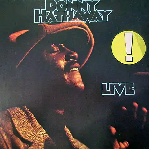 DONNY HATHAWAY LIVE レコード LP ソウル レアグルーブ - 洋楽