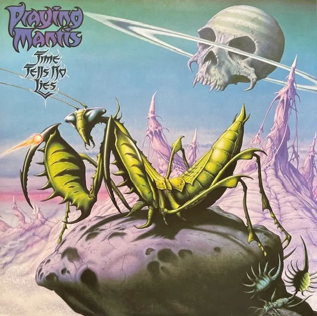 PRAYING MANTIS / TIME TELLS NO LIES (83年 JPM 2ND PRESS)のアナログレコードジャケット (準備中)